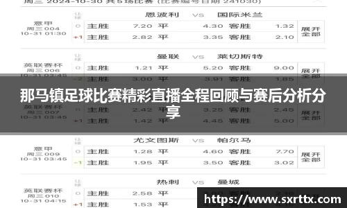 那马镇足球比赛精彩直播全程回顾与赛后分析分享